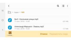 Как переместить файл в другую папку в Рикер