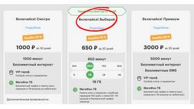 Сколько стоит безлимитный интернет от Мегафон в Рикер